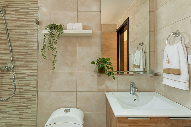 Piscina, 1 habitación, cerca Downtown Punta Cana