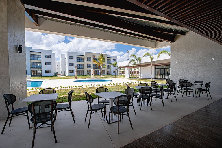 Piscina, acceso a playa, cerca Downtown Punta Cana