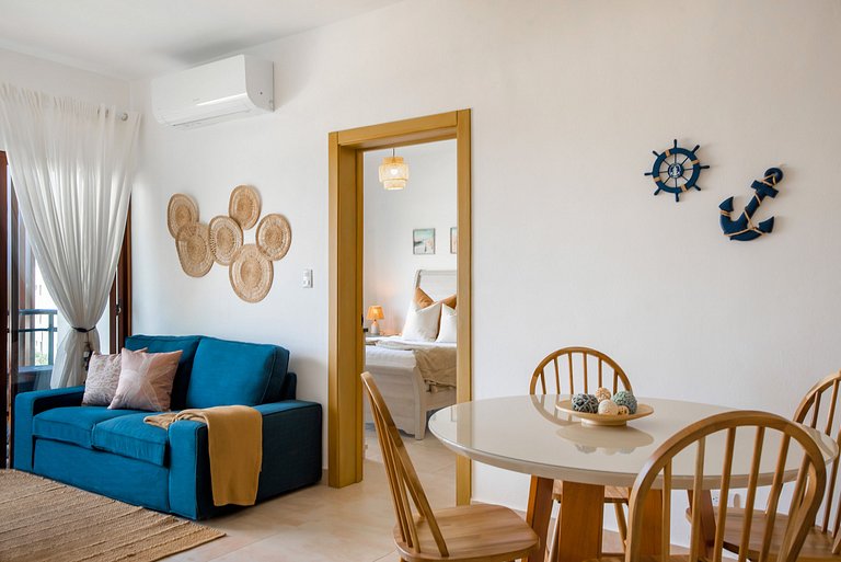 Dos habitaciones, piscina, gym y cerca de la playa