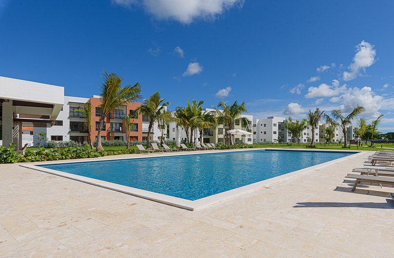 Punta Cana con Piscina, Gym y Acceso a Playa