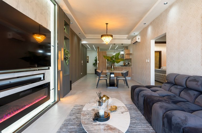 Apartamento Moderno y sofisticado en torre de lujo