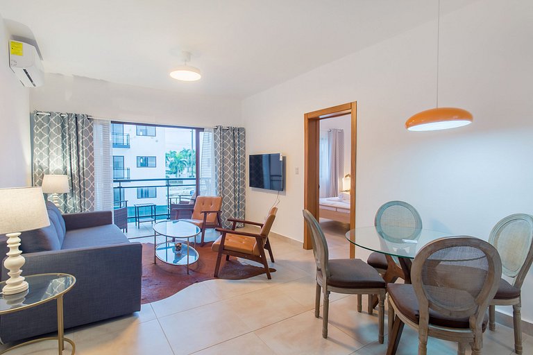 Apartamento piscina y acceso a playa en Punta Cana