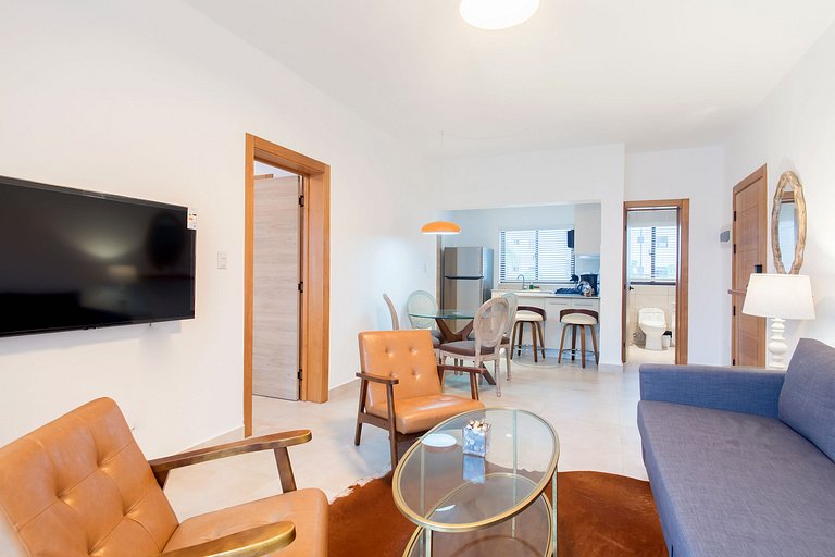 Apartamento piscina y acceso a playa en Punta Cana