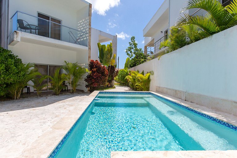 Primer piso con piscina y Downtown cerca