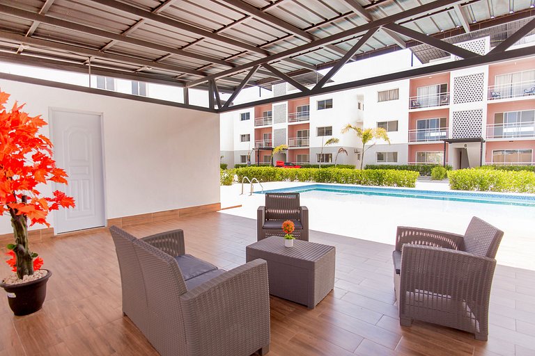 2 habitaciones piscina a 7 minutos del aeropuerto