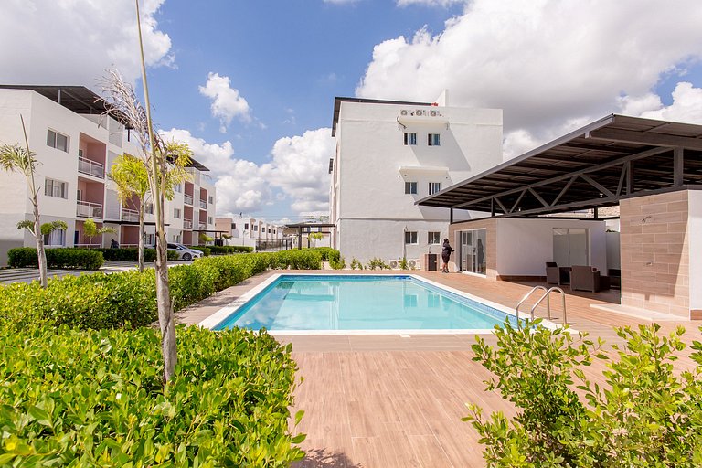 2 habitaciones piscina a 7 minutos del aeropuerto