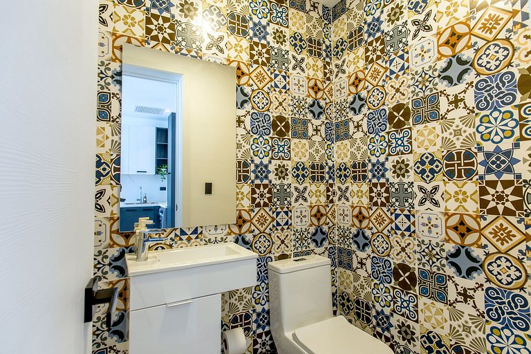 1 habitación, estilo lujoso y vista a la piscina
