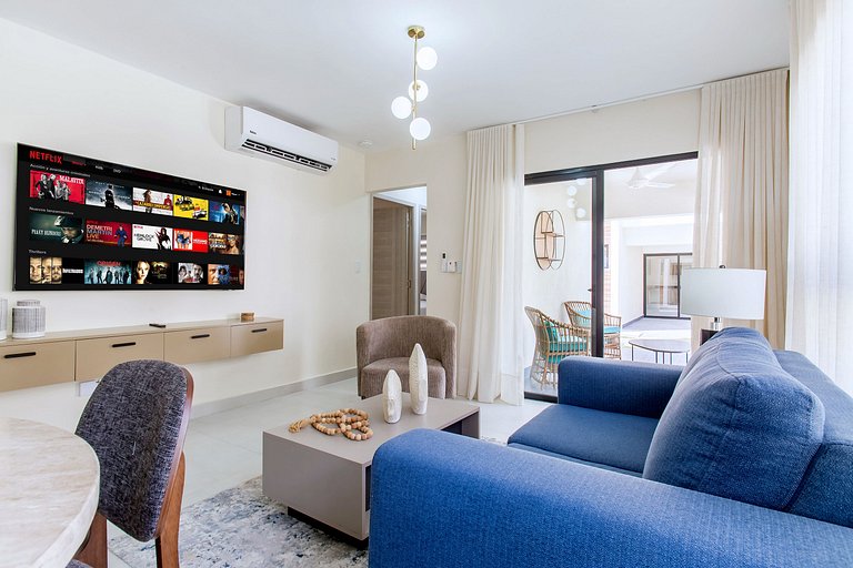 2 habitaciones con piscina 6 minutos del Downtown