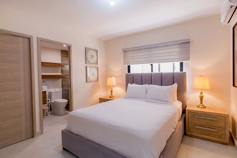 2 habitaciones con piscina 6 minutos del Downtown