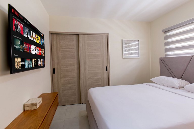 2 habitaciones con piscina 6 minutos del Downtown