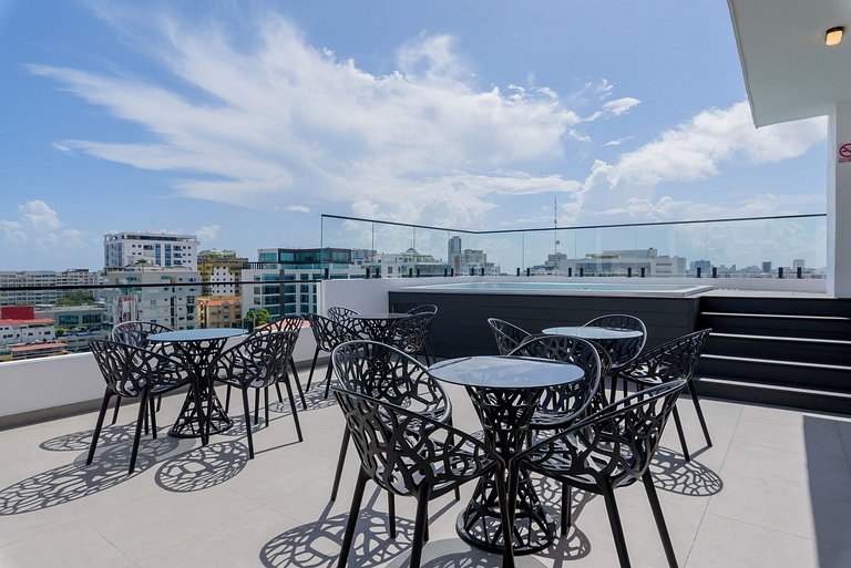 Ubicación céntrica 2 habitaciones piscina azotea