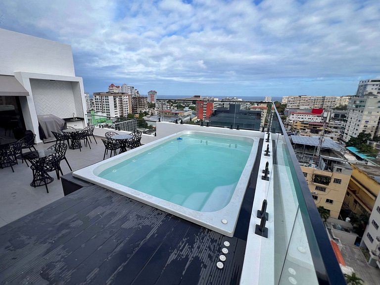 Ubicación céntrica 2 habitaciones piscina azotea