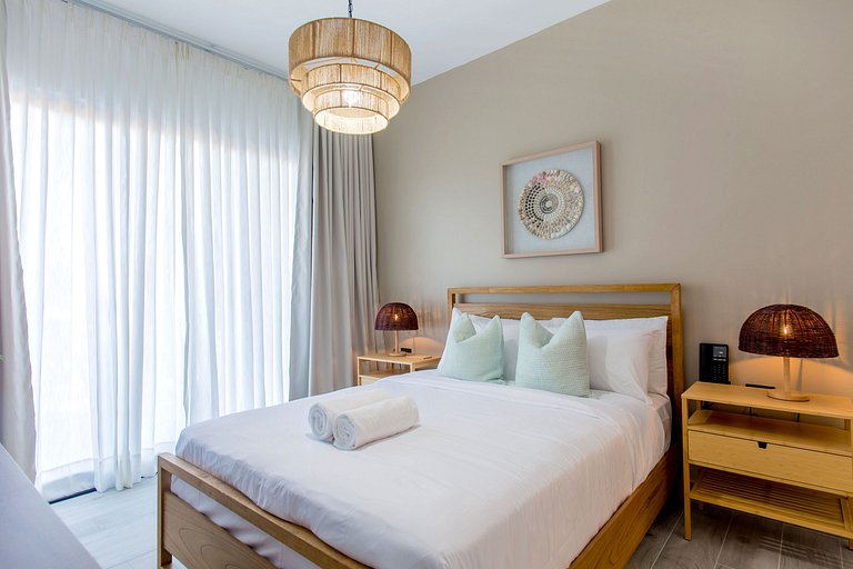 5 minutos Downtown 1 habitación piscina gimnasio