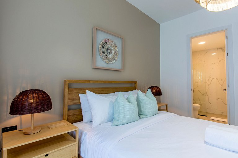 5 minutos Downtown 1 habitación piscina gimnasio