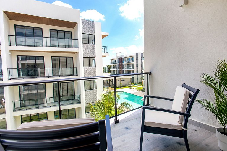 Apartamento de 1 Habitación con Vista a la Piscina