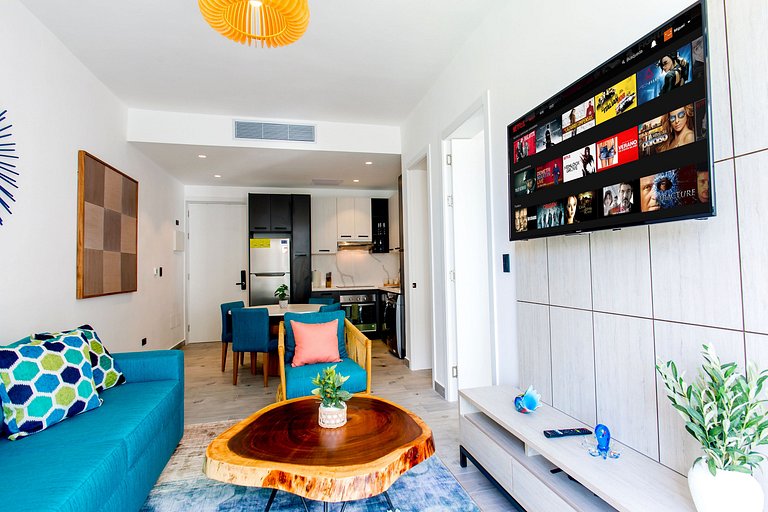 Apartamento de 1 Habitación con Vista a la Piscina