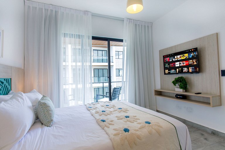 Apartamento de 1 Habitación con Vista a la Piscina