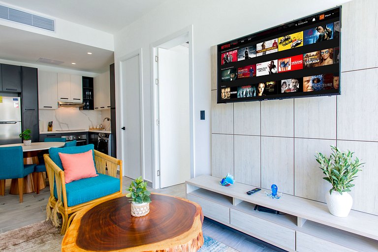 Apartamento de 1 Habitación con Vista a la Piscina