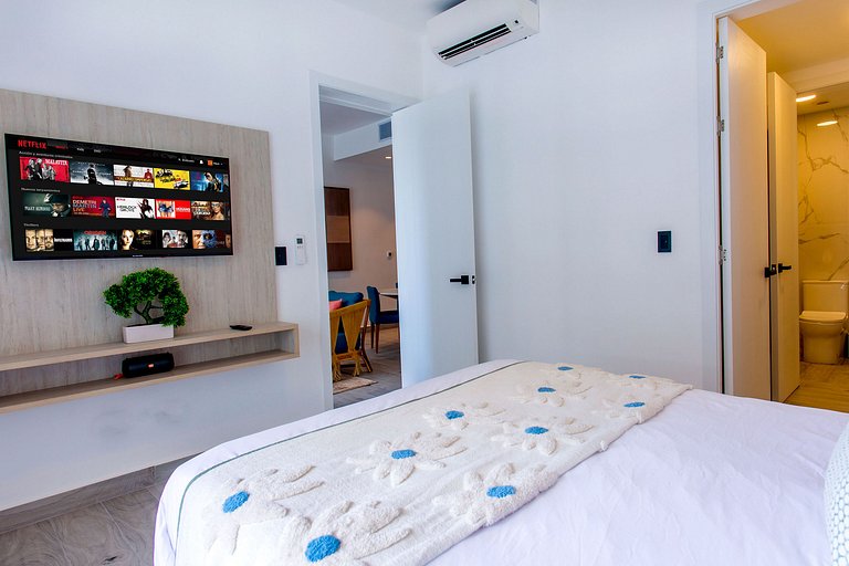 Apartamento de 1 Habitación con Vista a la Piscina