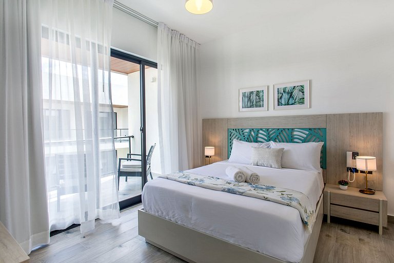 Moderno de 1 Habitación Piscina y Gimnasio