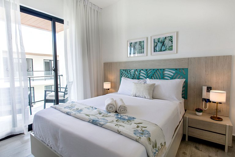 Moderno de 1 Habitación Piscina y Gimnasio