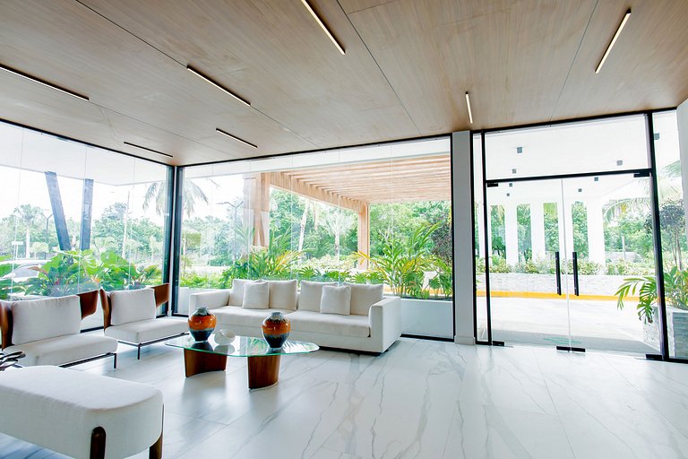 Moderno de 1 Habitación Piscina y Gimnasio