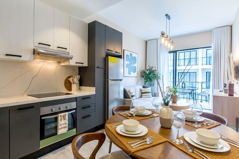 Condo 1 habitación 6 piscinas y cerca de Downtown