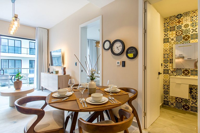 Condo 1 habitación 6 piscinas y cerca de Downtown