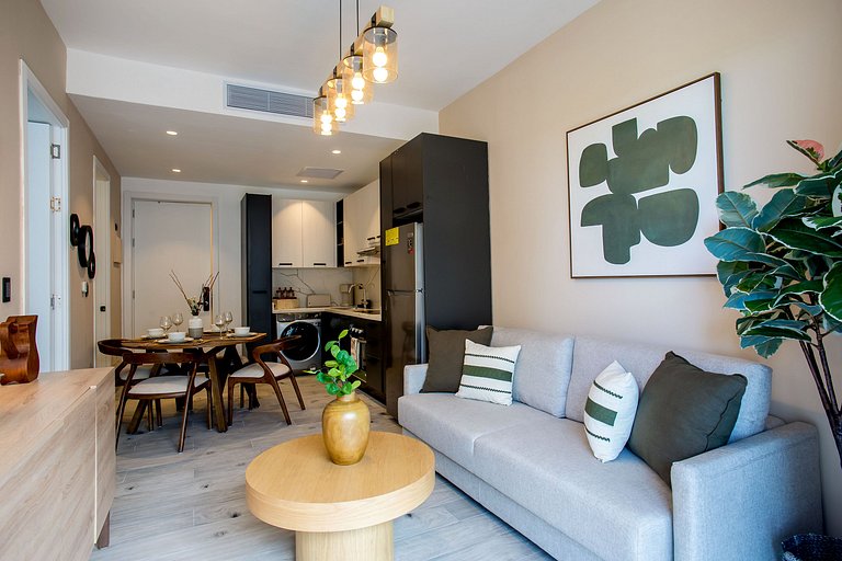 Condo 1 habitación 6 piscinas y cerca de Downtown