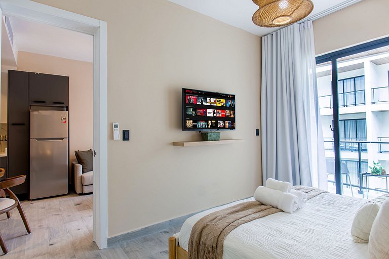 Condo 1 habitación 6 piscinas y cerca de Downtown