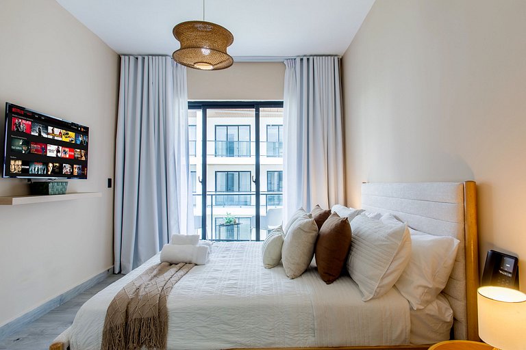 Condo 1 habitación 6 piscinas y cerca de Downtown