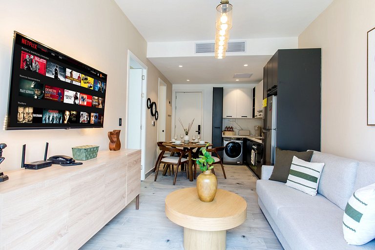 Condo 1 habitación 6 piscinas y cerca de Downtown