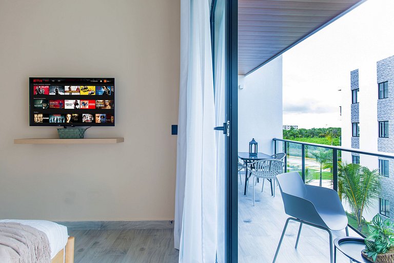 Condo 1 habitación 6 piscinas y cerca de Downtown