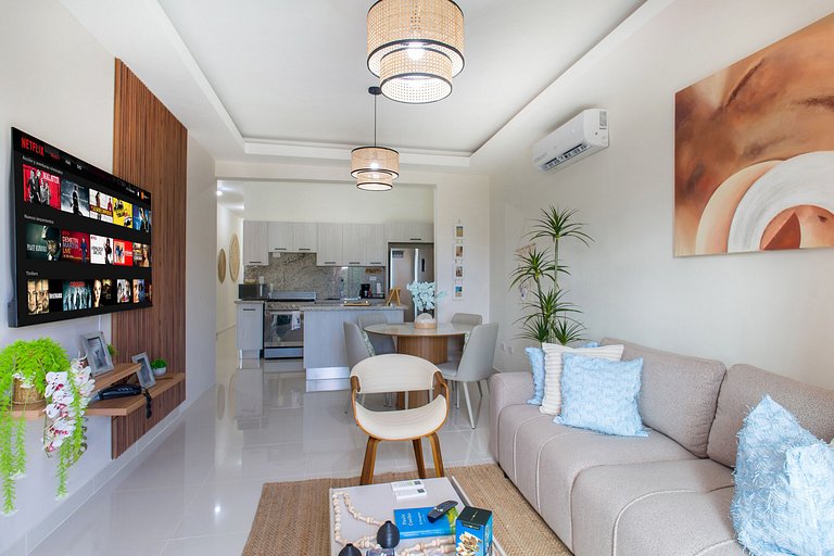 8 Minutos de Downtown Moderno Piscina y Gimnasio