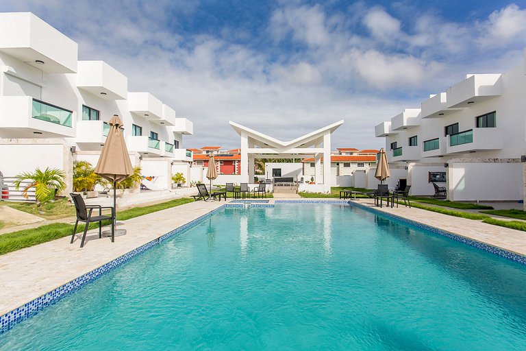 8 Minutos de Downtown Moderno Piscina y Gimnasio