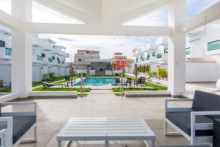 8 Minutos de Downtown Moderno Piscina y Gimnasio