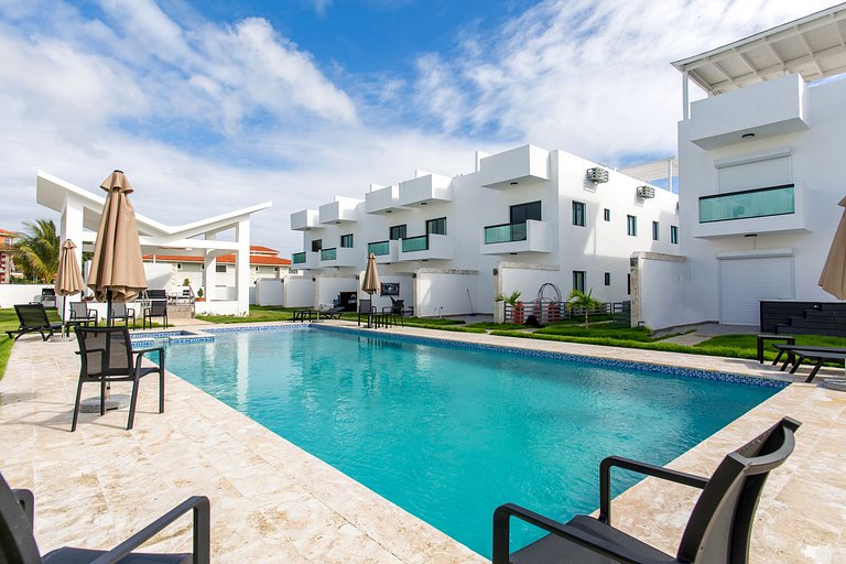 8 Minutos de Downtown Moderno Piscina y Gimnasio