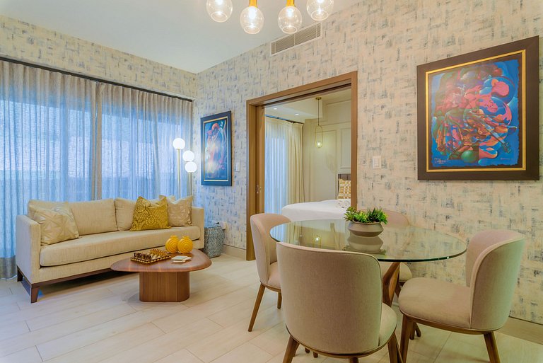 Exclusivo 1BR en Bella Vista Piscina Último Piso