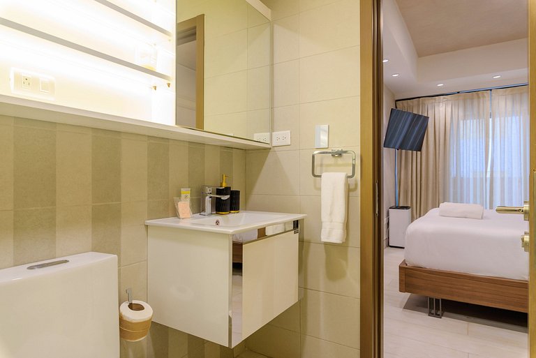 Exclusivo 1BR en Bella Vista Piscina Último Piso