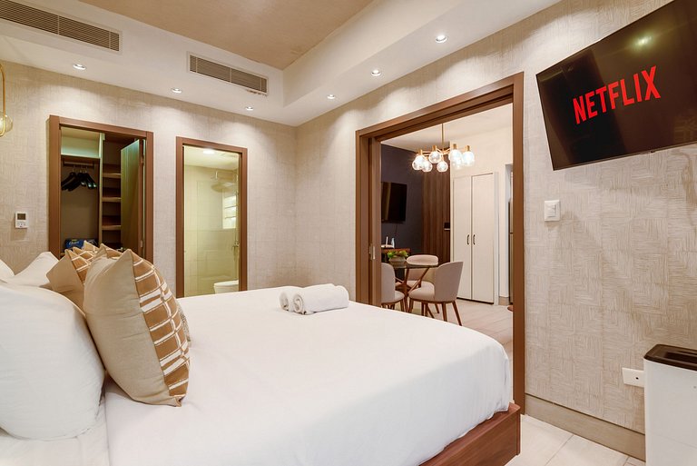 Exclusivo 1BR en Bella Vista Piscina Último Piso