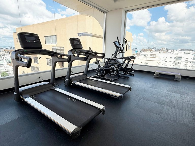 Exclusivo 1BR en Bella Vista Piscina Último Piso