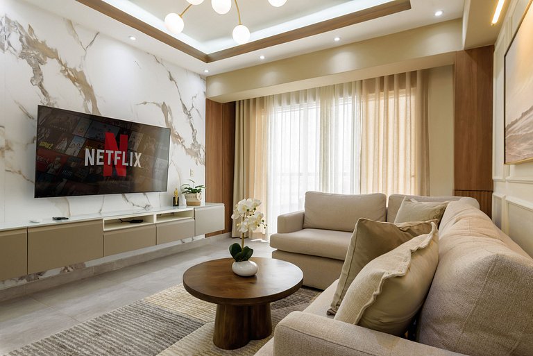 Lujo y Exclusividad 2BR Torre Piscina y Gimnasio