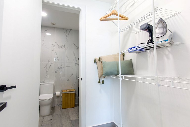 Moderno 1BR Piscina, Gimnasio y Cerca de Downtown