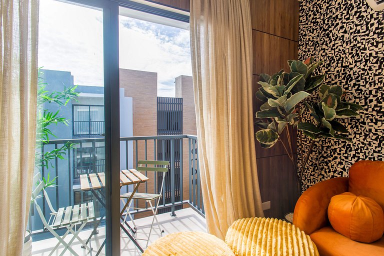 Moderno 2 habitaciones con piscina y elevador