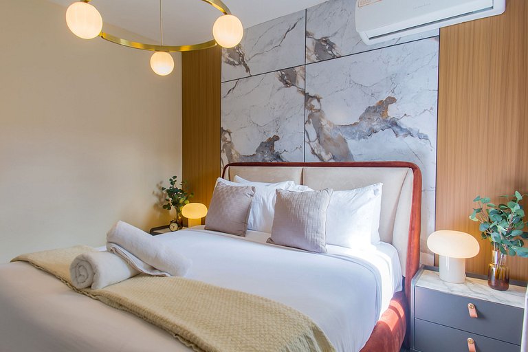 Moderno 2 habitaciones con piscina y elevador