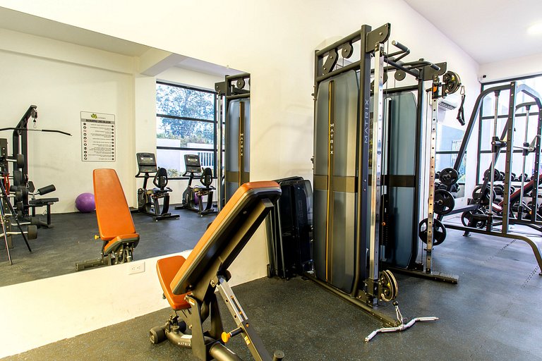 Moderno 2 habitaciones con piscina y elevador