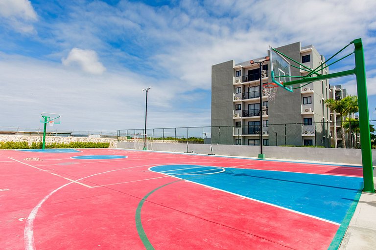 Moderno 2 habitaciones con piscina y elevador