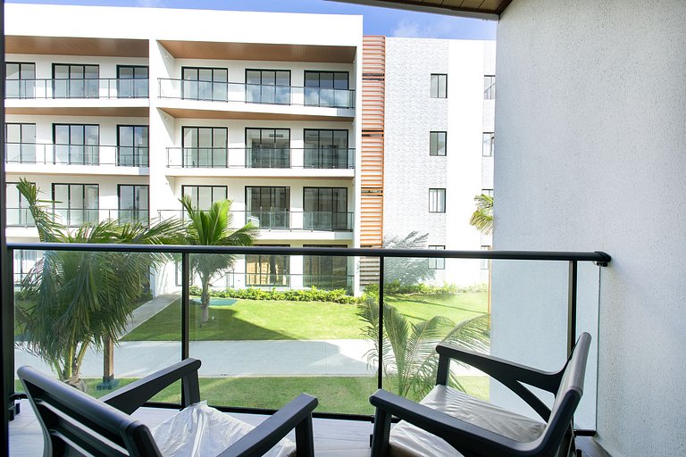 1 habitación, piscina, gimnasio y playa artificial