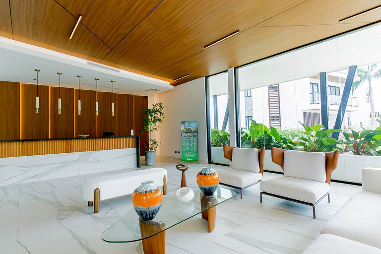 1 habitación, piscina, gimnasio y playa artificial