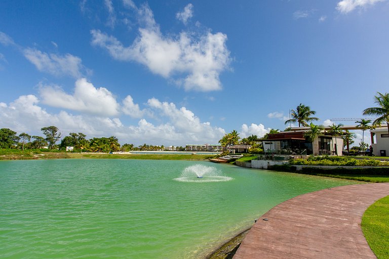 1 habitación, piscina, gimnasio y playa artificial